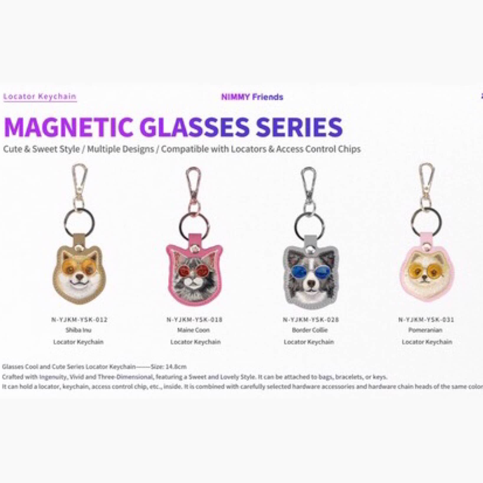 جاسوئیچی نیمی Nimmy Magnetic Glasses Series 2