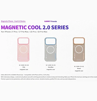 قاب نیمی Nimmy Cool & Cute Case Magnetic Series سری 17 & 18