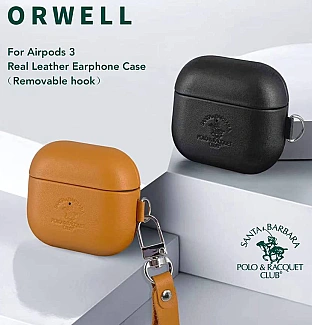 کاور ایرپاد پولو چرم اصل Polo Case Orell Genuine Leather airpod