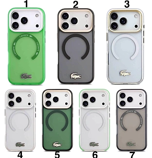 قاب لاکست Lacoste شماره 2 Iphone سری 17