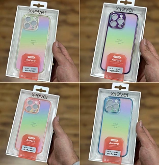 قاب X-Level Aurora پشت شفاف ایکس لول آیفون Iphone
