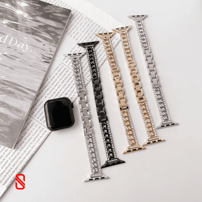 بند اپل واچ دیاموند Cartier کارتیر 2025