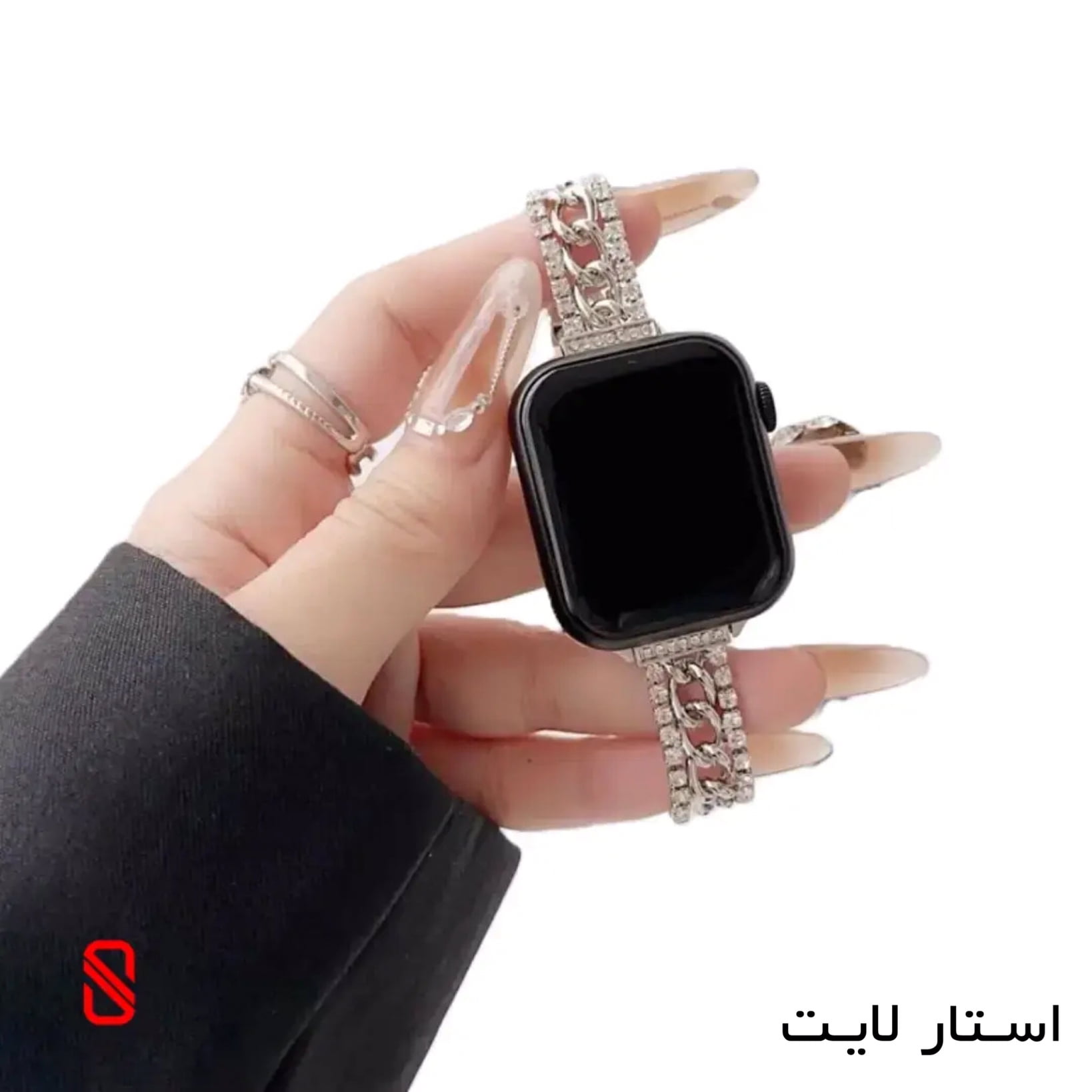 بند اپل واچ دیاموند Cartier کارتیر 2025