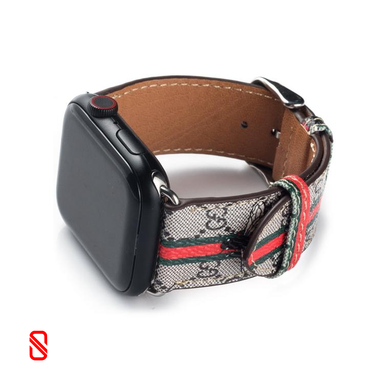 بند اپل واچ چرم گوچی Gucci زنبور