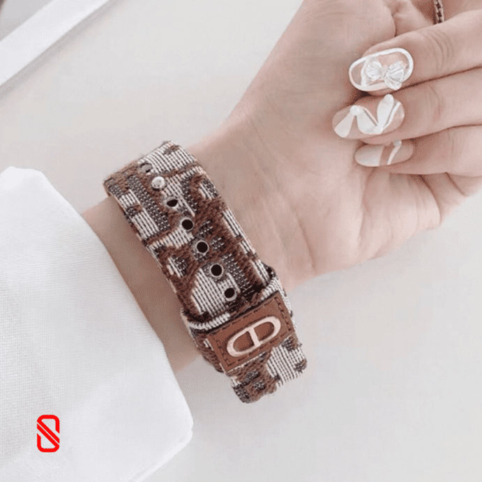 بند اپل واچ چرم Dior دیور 2025