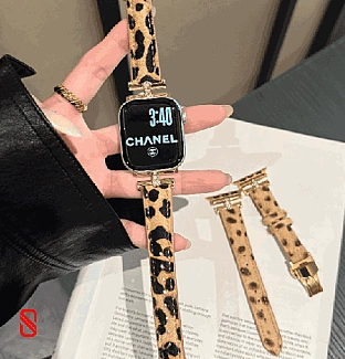 بند اپل واچ گوچی Gucci استایل پلنگی