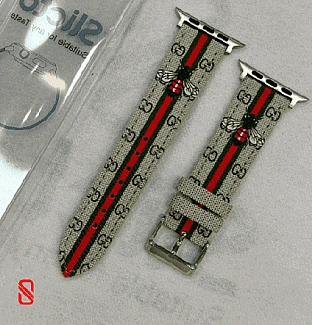 بند اپل واچ چرم گوچی Gucci زنبور