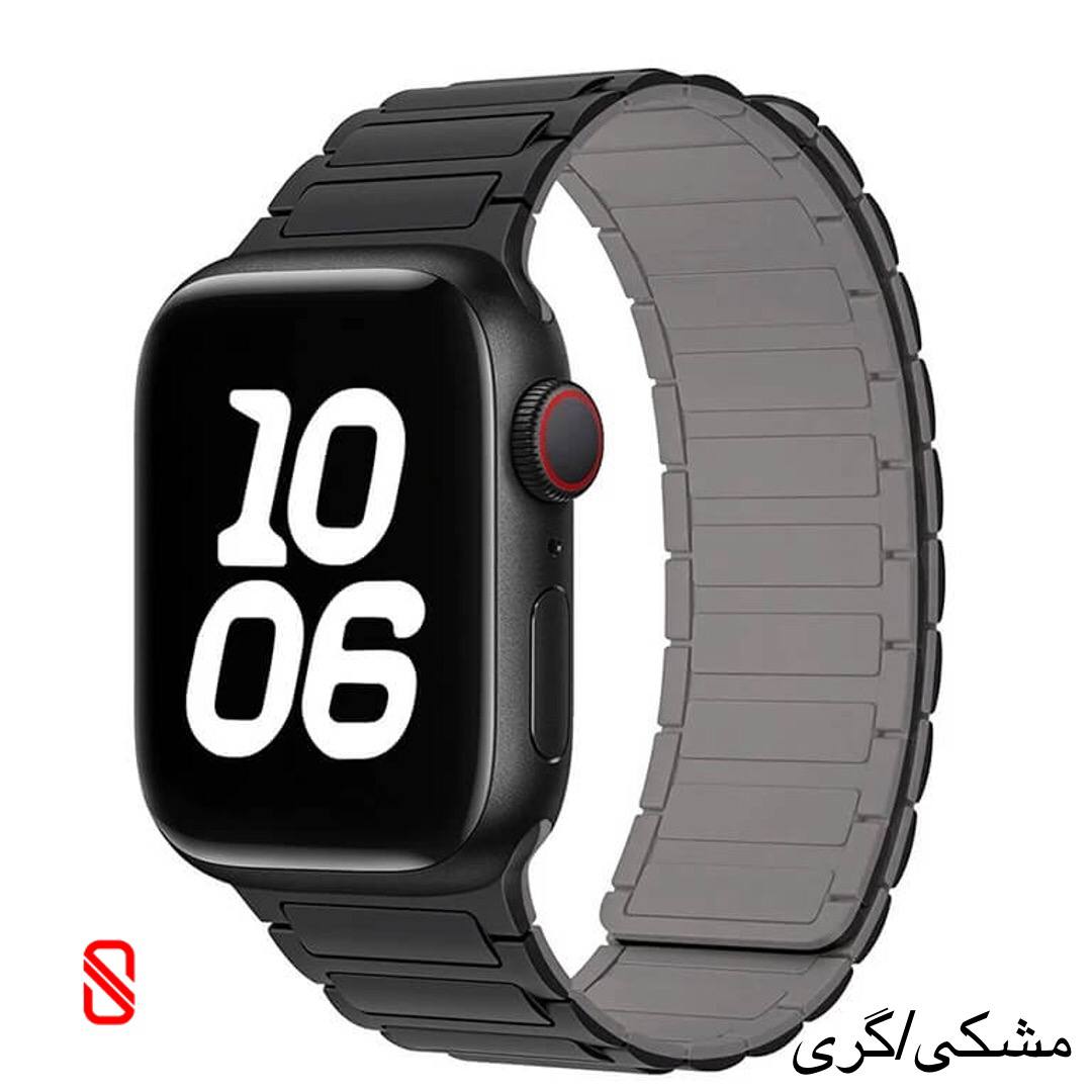 بند اپل واچ سیلیکون Silicone مگنتی آرمانی