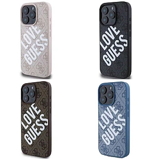 قاب Guess PU 4G Hard Case With Big Love Iphone