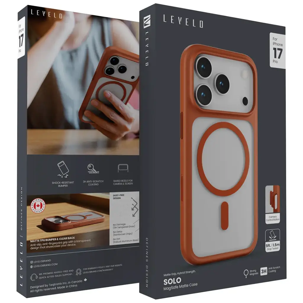 قاب Levelo Solo Magsafe Case سری 17