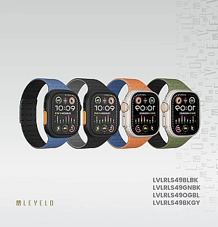 بند اپل واچ Levelo RoyalLink Silicone