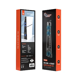 فن خنک کننده پلی استیشن 5 اسلیم پرودو Porodo PS5 Slim-Al Smart Rapid Cooling Fan PDX120