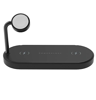 شارژر وایرلس پاورولوژی Powerology 4 In 1 Fast Charging Power Dock
