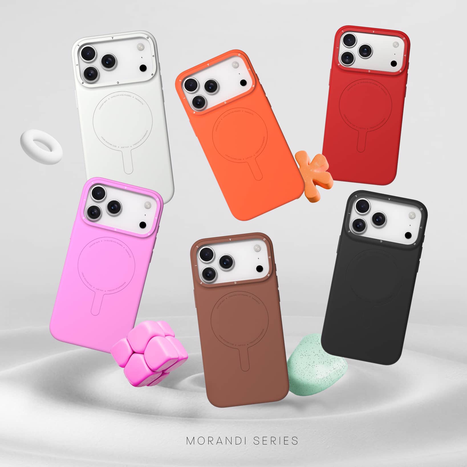 قاب Youngkit یانگ کیت Morandi series Iphone