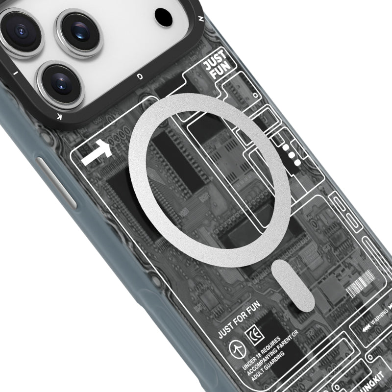 قاب یانگ کیت Youngkit Technology Futuristic Circuit Upgraded Anti-Drop Impact Series Iphone