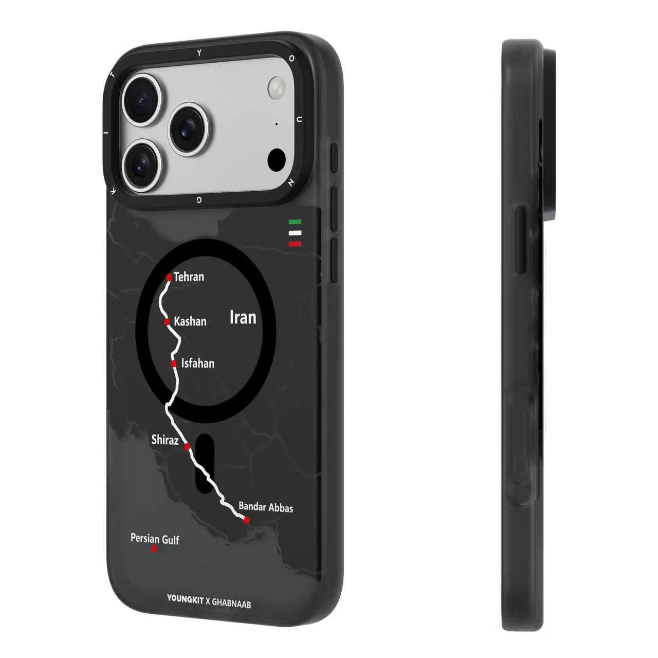 قاب یانگ کیت Youngkit جاده ایران آیفون