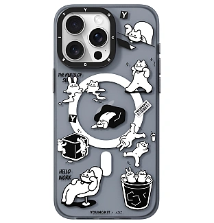 قاب یانگ کیت Youngkit Rabbit and Cat Magsafe Iphone