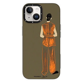 قاب یانگ کیت Youngkit Bemice Orange Graceful Silhouette Magsafe Iphone