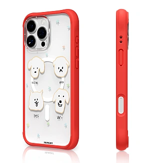 قاب Youngkit یانگ کیت Happy Pups قرمز
