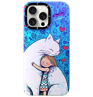 قاب یانگ کیت Youngkit Verna Zhao Cat Hug Magsafe Iphone