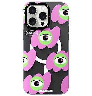 قاب Youngkit یانگ کیت Pink S.Nine Colorful Eyes Magsafe Series Iphone