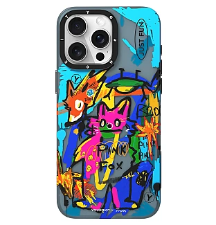 قاب یانگ کیت Youngkit Wild Night Cat Magsafe Iphone