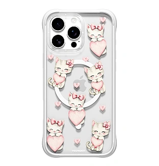 قاب یانگ کیت Youngkit Kidspatterns Bow-Tied Cat