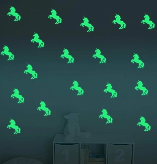 استیکر شبرنگ یونیکورن Unicorn Sticker