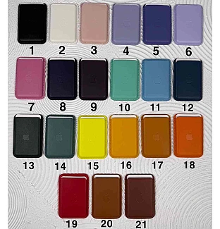 جاکارتی، ولت مگ سیف دار چرمی به همراه آی سی اصلی Wallet MagSafe Leather Place With Original IC