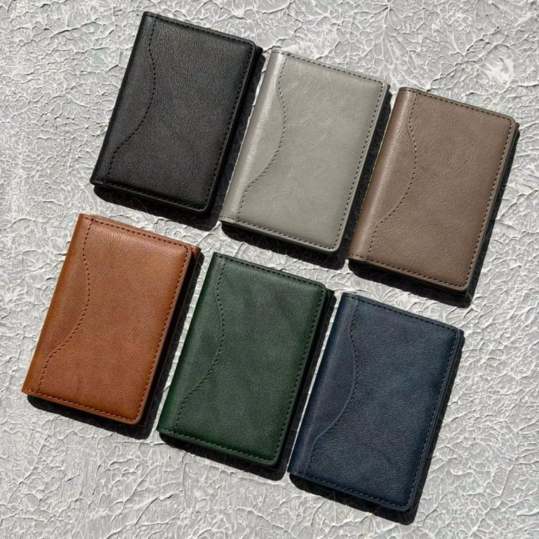 ولت ، کیف پول چرمی مگ سیف دار Leather Wallet MagSafe
